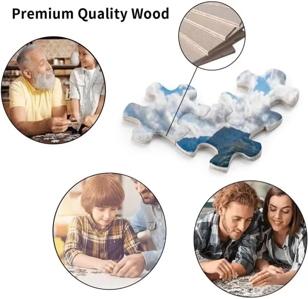 1000 Piece Jigsaw Puzzle for Adults Great Barracuda and School of Fish Challenging and Dynamic Puzzle Game for Marine Life Enthusiasts Wall Decor Gift Family Game Night Fun