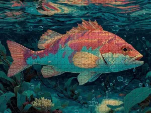 1000 Piece Jigsaw Puzzle for Adults Vibrant Tropical Fish Underwater Challenging and Captivating Puzzle Game for Marine Life Enthusiasts Wall Decor Gift Family Game Night Fun