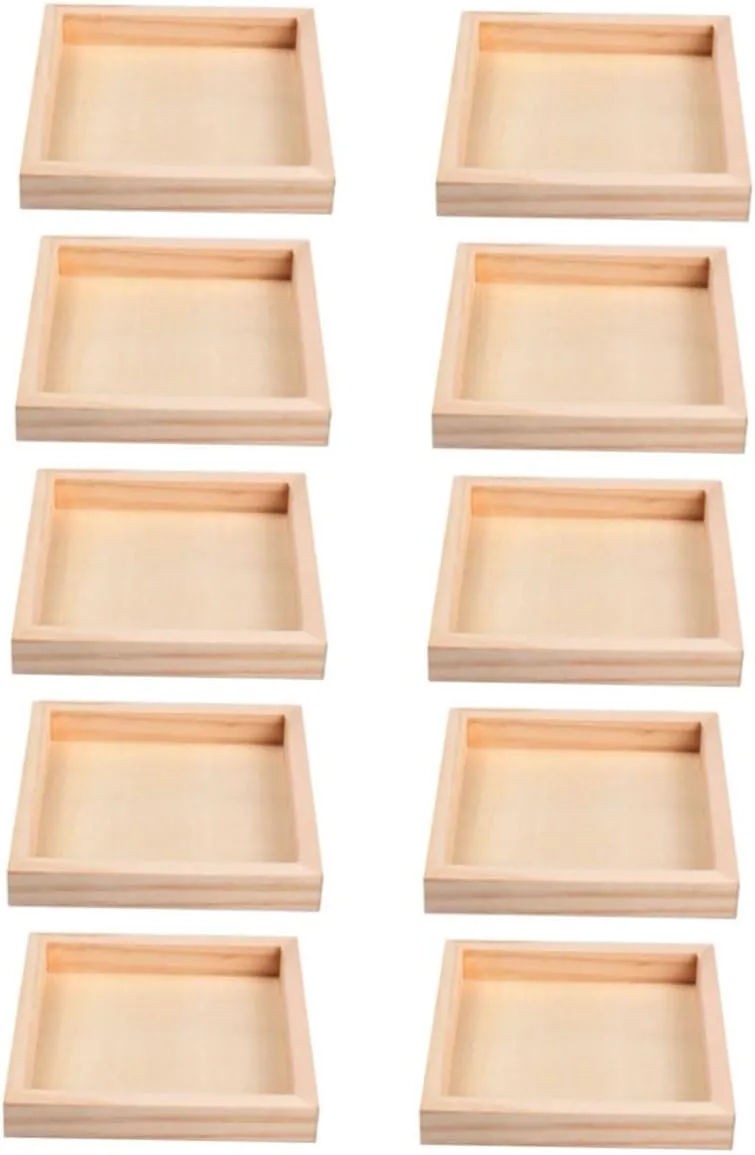 10Pcs Trays for Puzzle Organizers Serving Trays for Block Puzzles and Storage for Easy Organization and Maintenance