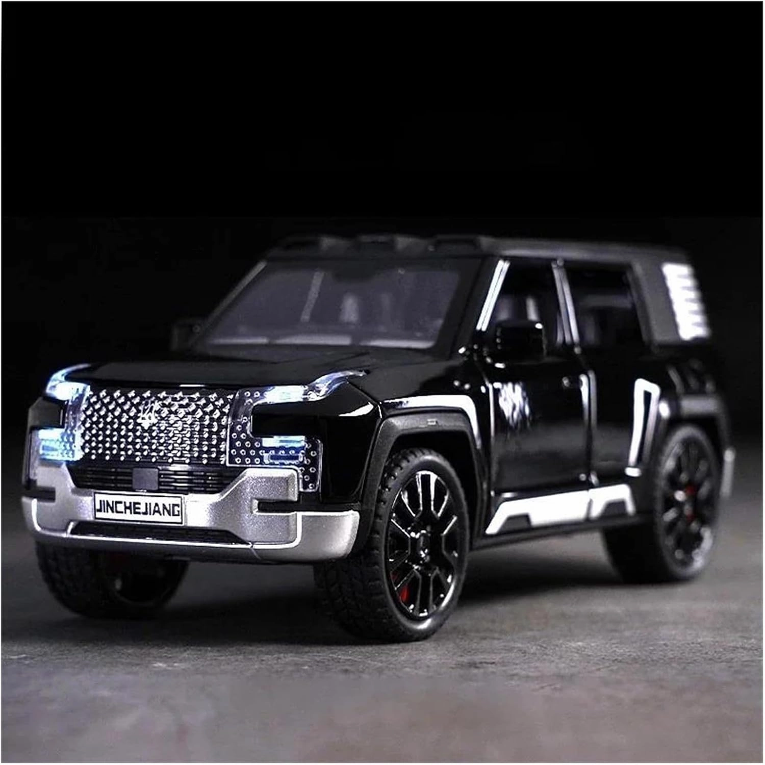 1 32 for BYD Look UPAT U8 SUV Alloy Die Cast Toy Car Model Pull Back Collectibles Car Enthusiasts Birthday Gift Classic Cars Collectible(Red)