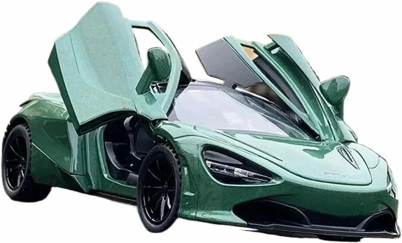 1:32 for McLaren 720S Alloy Sports Car Model Die Cast Car Ornaments(Purple)
