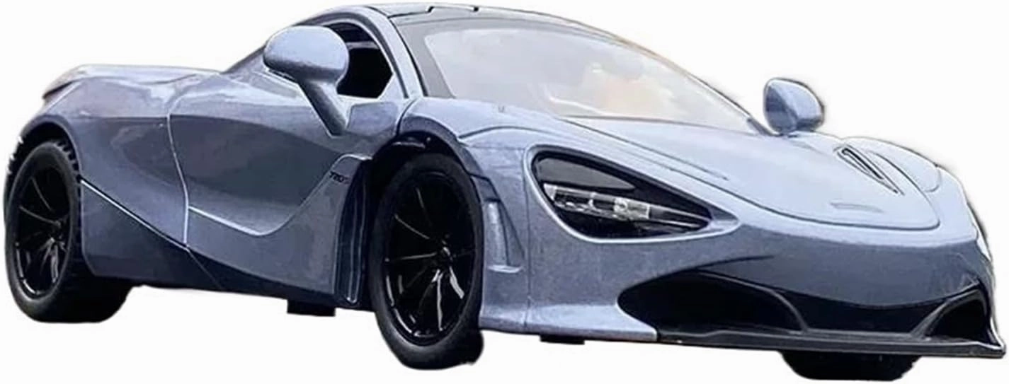 1:32 for McLaren 720S Alloy Sports Car Model Die Cast Car Ornaments(Purple)
