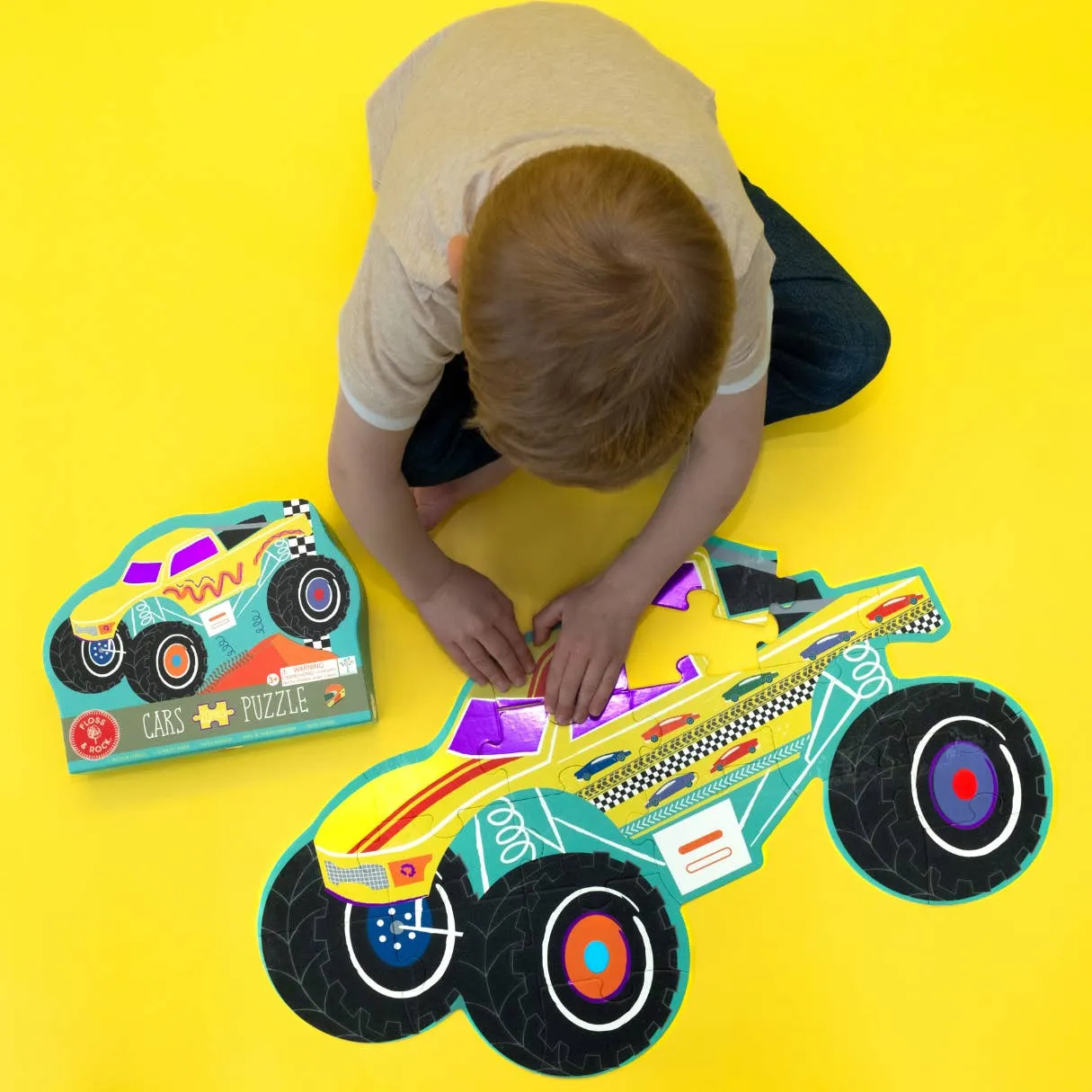 20 Piece Shaped Jigsaw Puzzle | Monster Truck