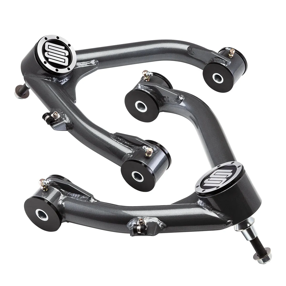 2007-2018 Chevrolet Silverado 1500 Uni-Ball Upper Control Arms with Camber/Caster Adjusting & Lockout Kit 2WD 4WD
