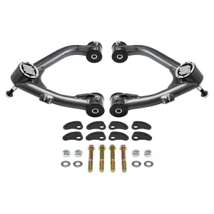 2007-2018 Chevrolet Silverado 1500 Uni-Ball Upper Control Arms with Camber/Caster Adjusting & Lockout Kit 2WD 4WD