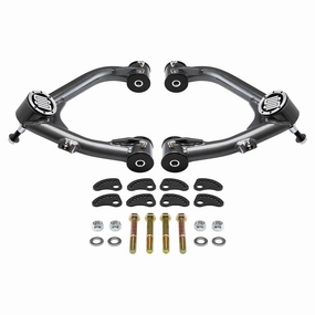 2007-2013 Chevrolet Avalanche 1500 Uni-Ball Upper Control Arms with Camber/Caster Adjusting & Lockout Kit 2WD 4WD