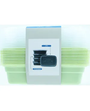 24Pc. Sage Meal Prep Container Set