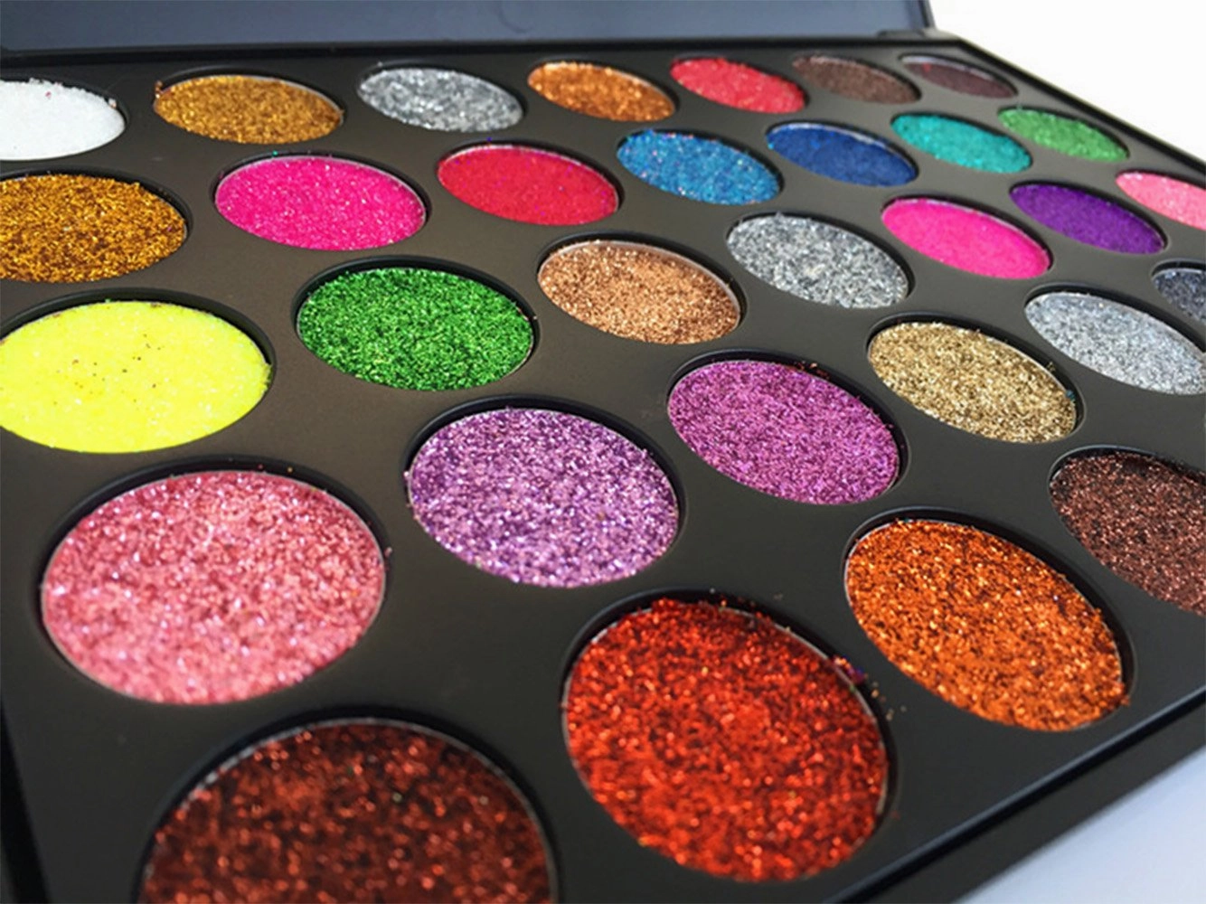 35 Color Glitter Eyeshadow Palette Mixing Natural Professional Makeup Powder
