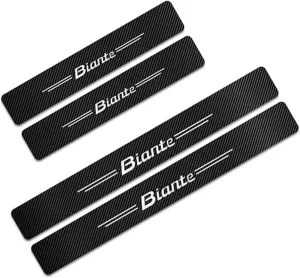 4 PCS Door Sill Protector for Mazda Biante, Self-Adhesive Car Door Sill Protection Strip, Door Sill Guard Decoration, Car Door Edge Protector