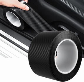 4 PCS Car Door Threshold Protection, for Toyota Tundra 2022-2024 2025 Door Edge Step Dust Shield Cover, Car Door Edge Guards