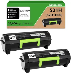 521H 52D1H00 Toner Cartridge Compatible Replacement for Lexmark 521H 52D1H00 for MS710 MS710n MS711 MS711dn MS810 MS810n MS810dn MS810de MS811 MS811n MS811dn MS811dtn MS812 MS812dn MS812de