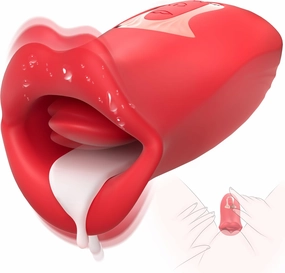 Adult Sex Toys Vibrator, Rose Toy, Rose Sex Stimulator for Women with 10 Vibration Modes and 10 French Kissing Modes, Tongue Sex Toy Vibrator, Clitoral Vibrator for Women, Adult Sex Toys