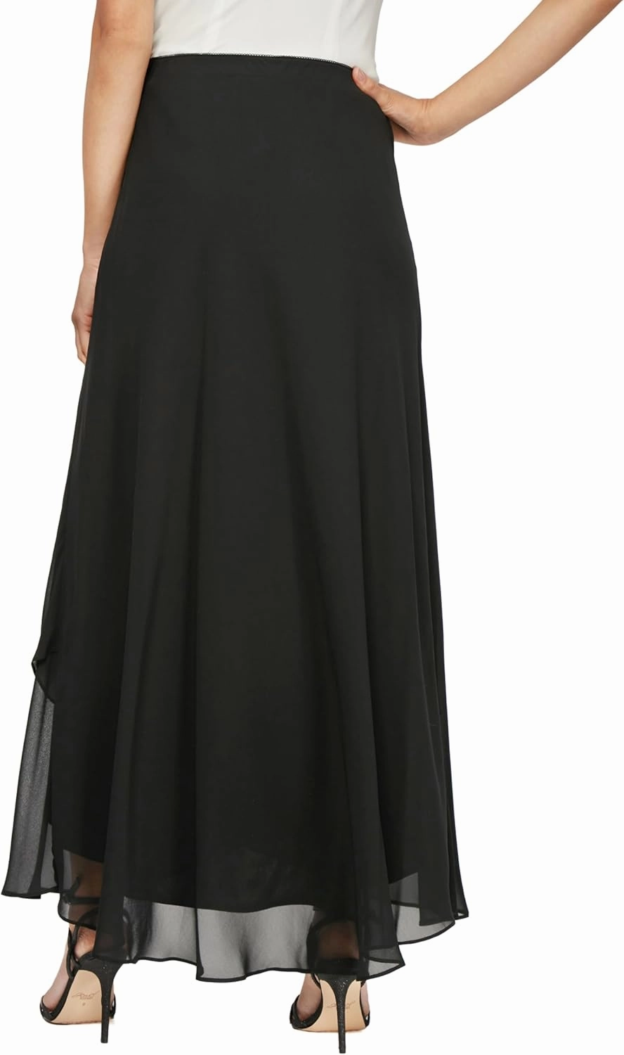 Alex Evenings Women's Long Maxi Skirt (Regular and Petite)