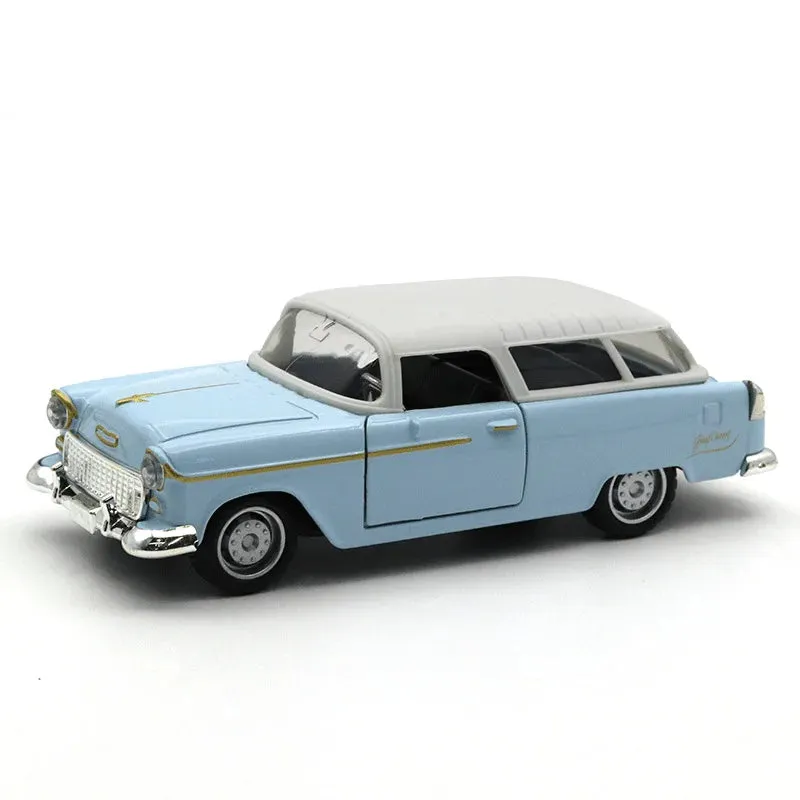 Alloy Pull-Back Classic Car Model - Die-Cast Toy for Boys