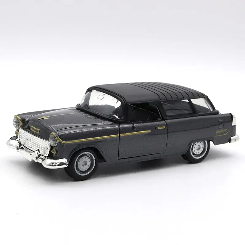 Alloy Pull-Back Classic Car Model - Die-Cast Toy for Boys