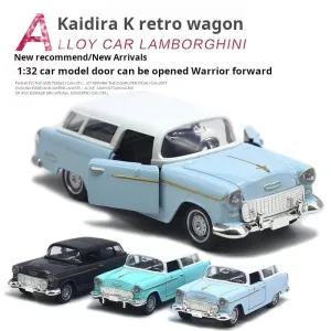Alloy Pull-Back Classic Car Model - Die-Cast Toy for Boys