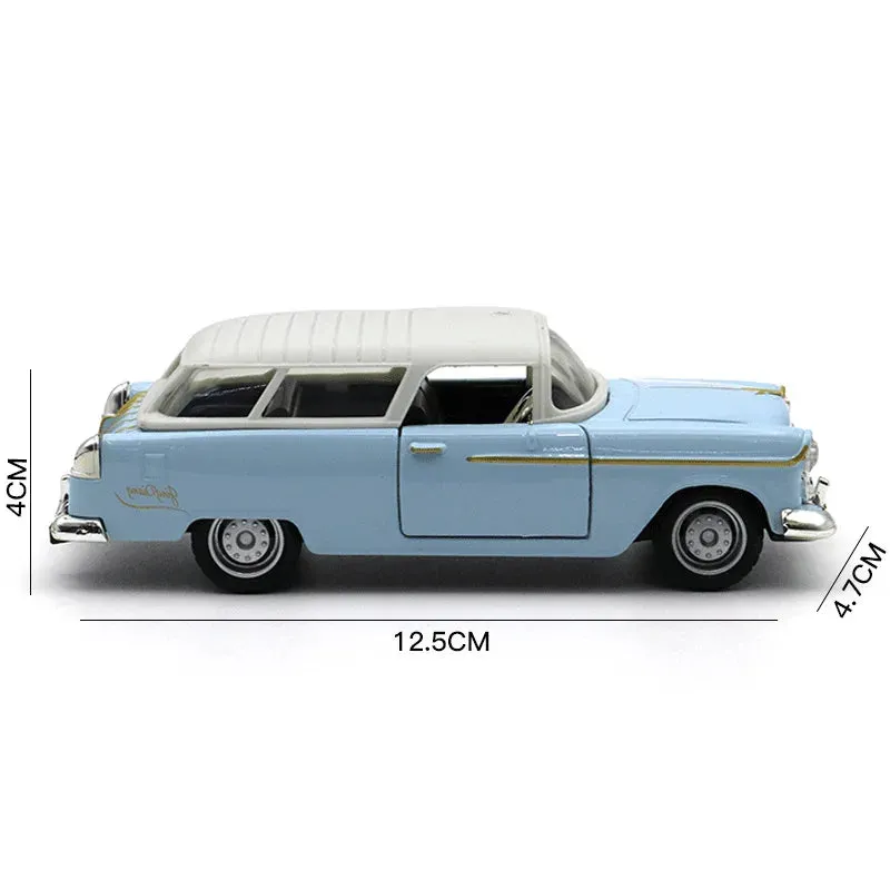 Alloy Pull-Back Classic Car Model - Die-Cast Toy for Boys
