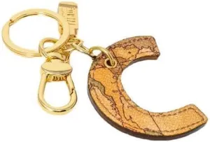 Alviero Martini Charm keyring Letter C Geo Natural