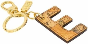Alviero Martini Charm keyring Letter E Geo Natural