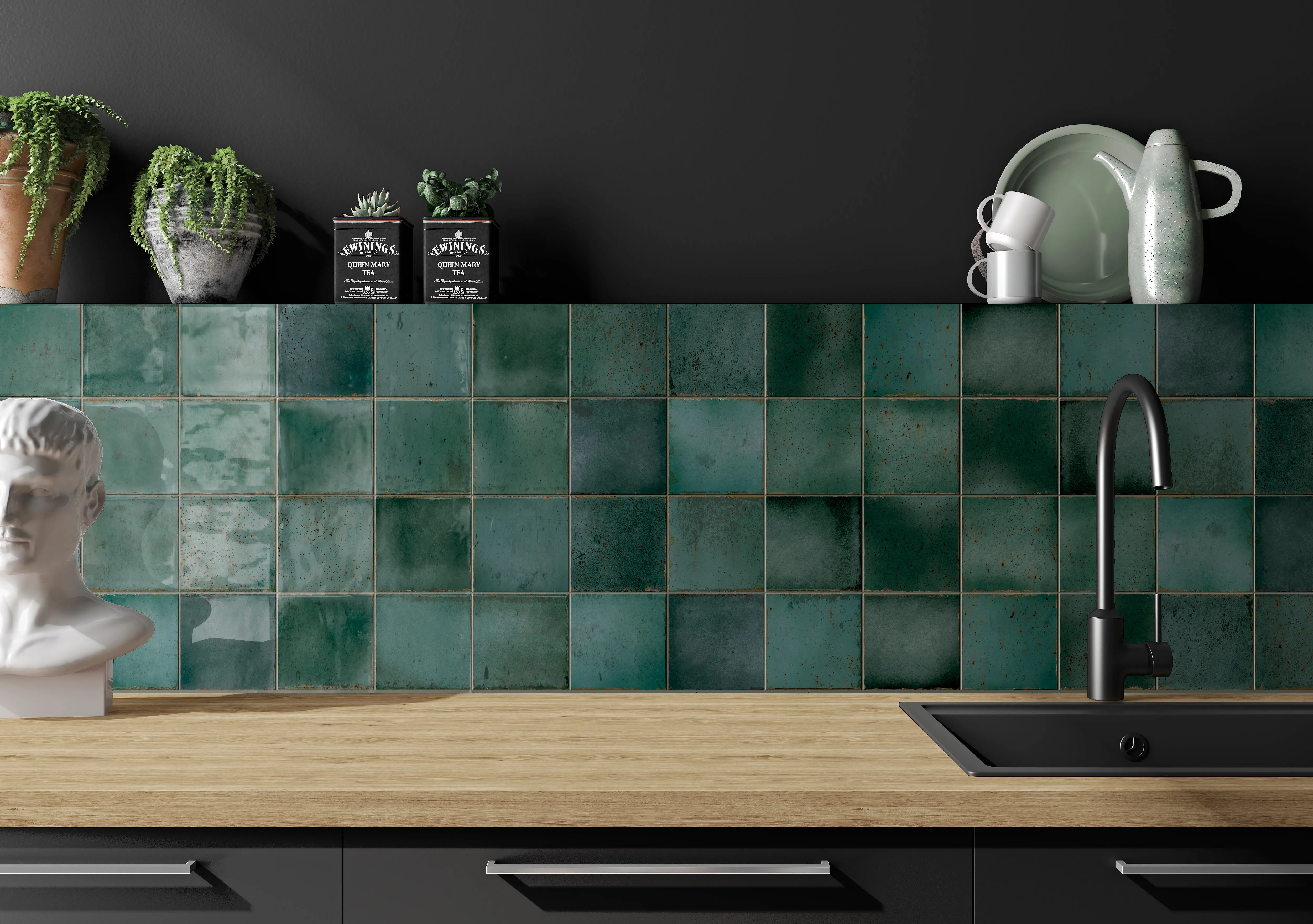 Amazonia Spanish Ceramic Tiles - Sapphire 125X125mm