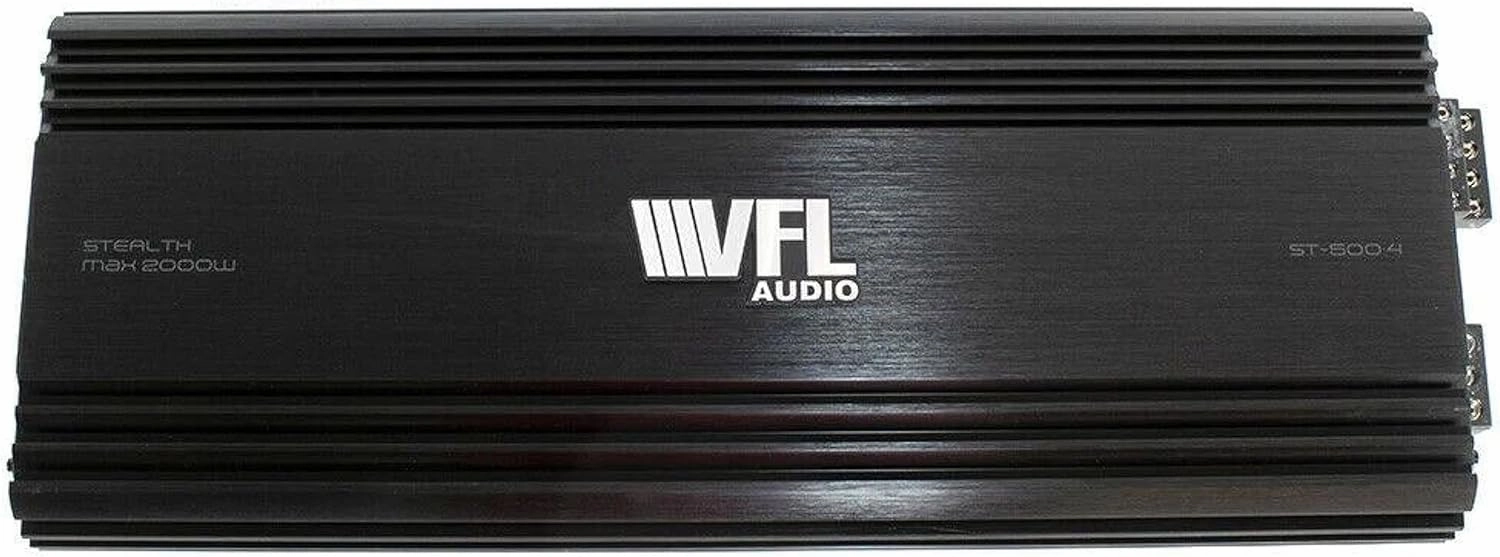 American Bass ST5004 Vfl Audio 4 Channel Amplifier 2000 Watts Max 1000 Watts Rms