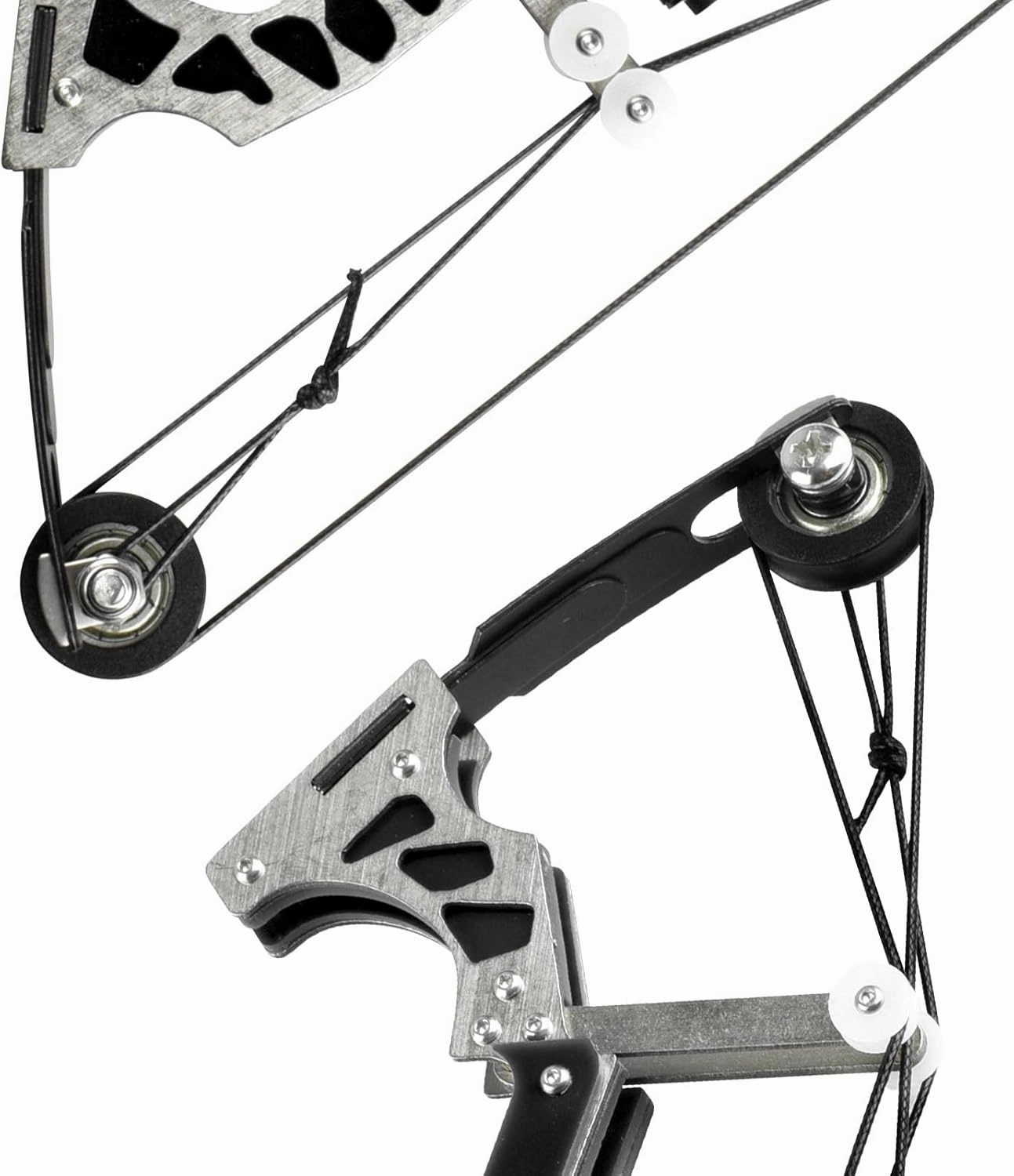 Archery Bow Set Left and Right Hand Compound Bow Hunting Bow Metal Material Catapult RH/LH for Practice Archery