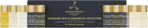 Aromatherapy Associates Essential Oil Blends – Luxury Shower and Body Oils for Dry Skin, Daily Aromatherapy Care for Men & Women, 10-Pack (0.10 fl oz Each) in Decorative Gift Box