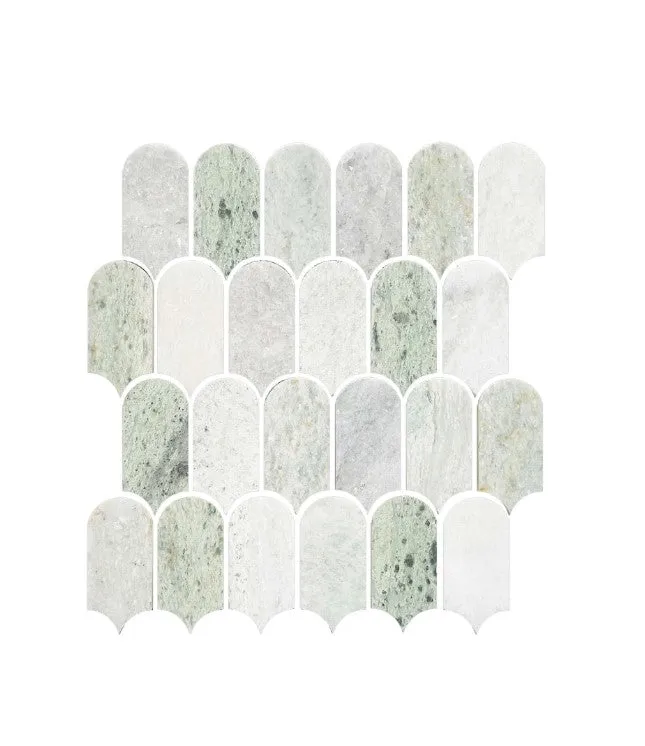 Artemis Ming Green Feather Honed Marble 50X103mm