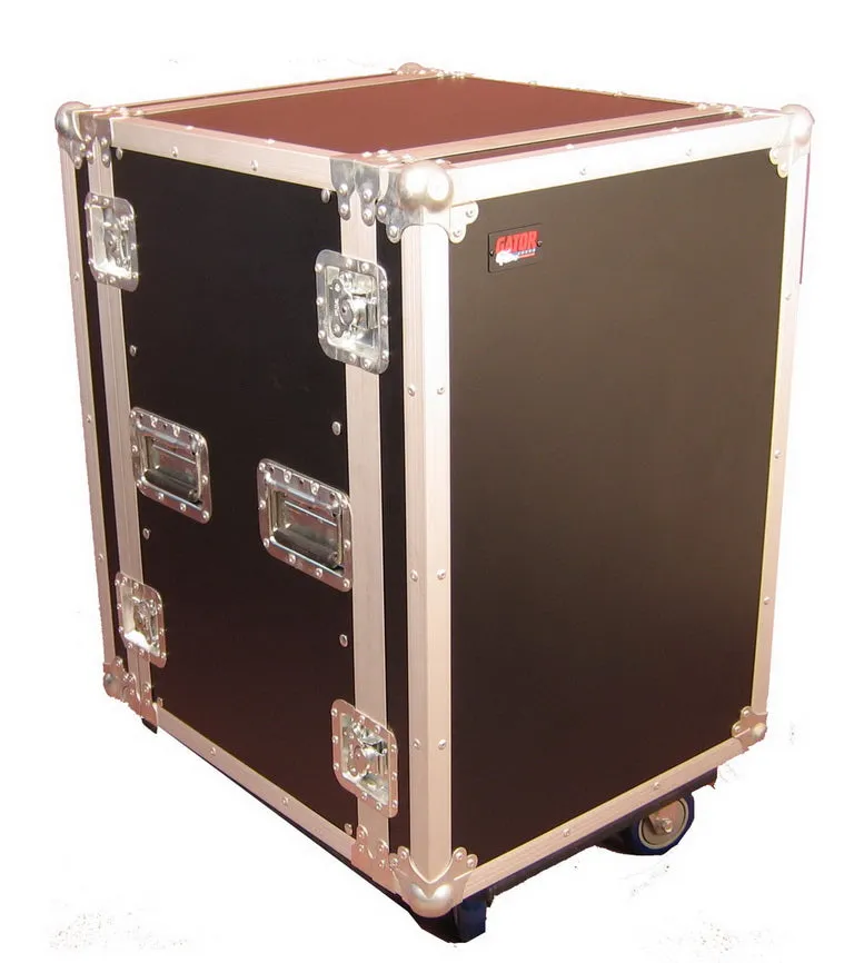ATA 16-Space Road Case with Casters