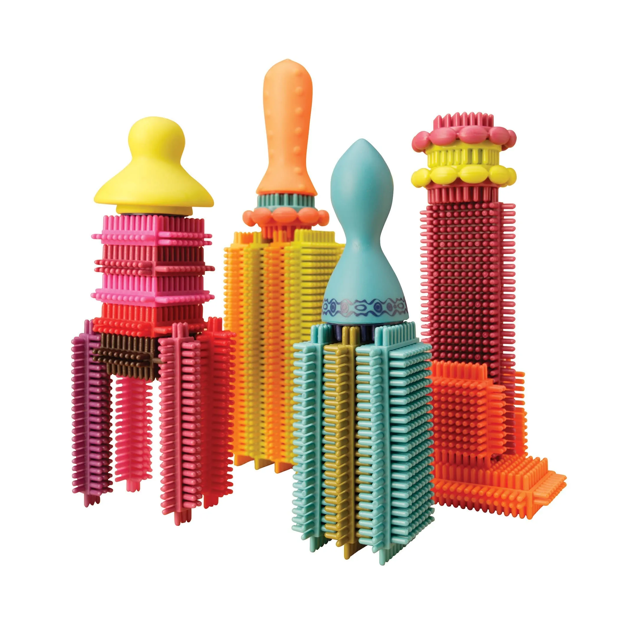 B. toys – Bristle Block Stackadoos - 68 pcs