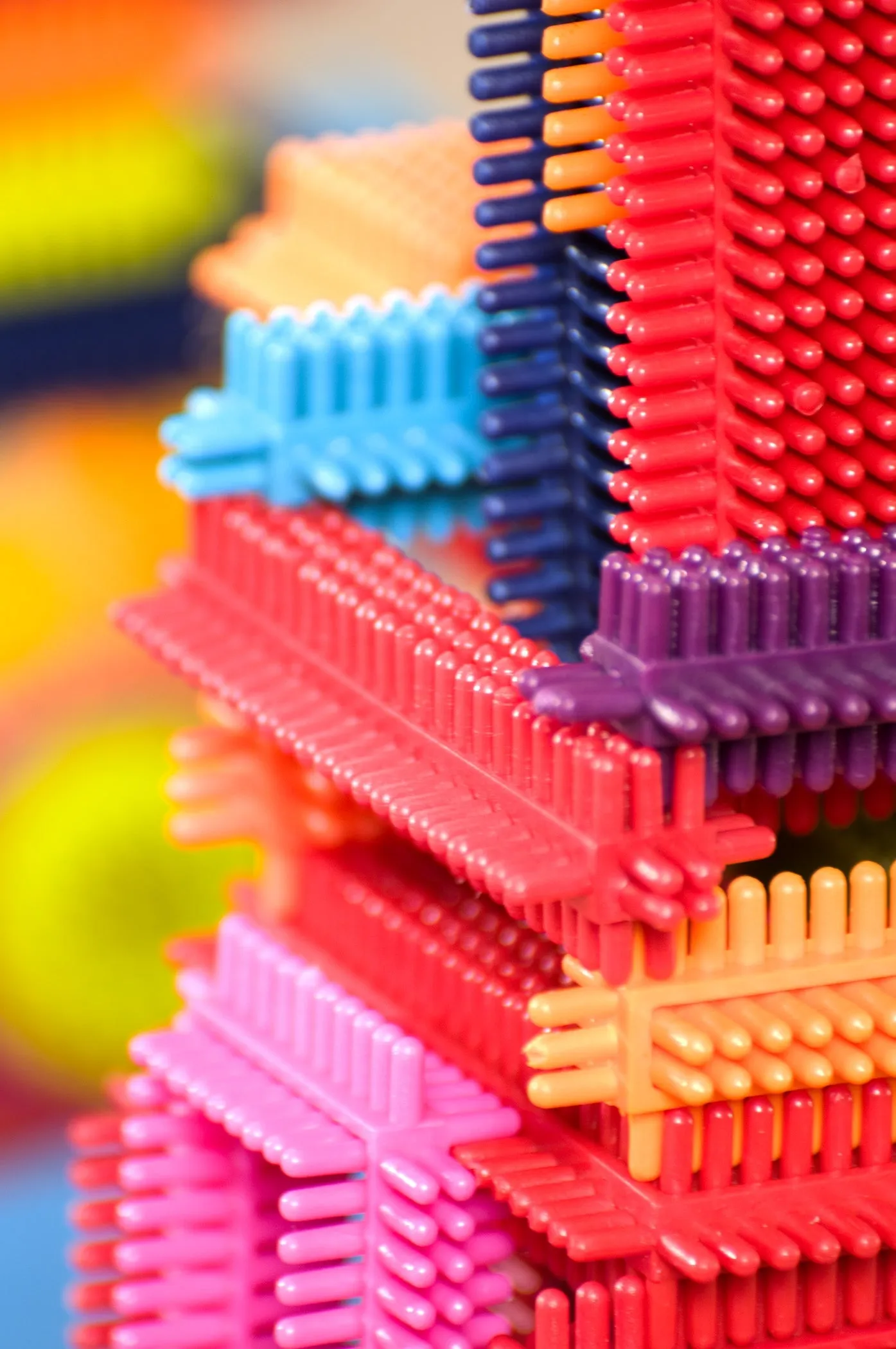 B. toys – Bristle Block Stackadoos - 68 pcs