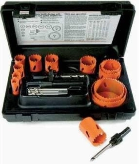 Bahco BAH862017 17-Piece Bi-Metal Holesaw Set