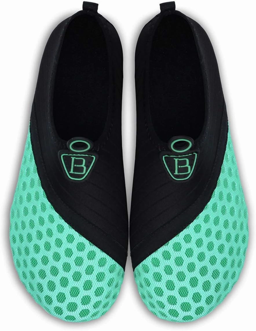 BARERUN Barefoot Water Shoes for Women Men Quick-Dry Aqua Socks for Swim Beach Pool Surf Yoga Boat Travel Non Slip Indoor Outdoor Walking Shoes