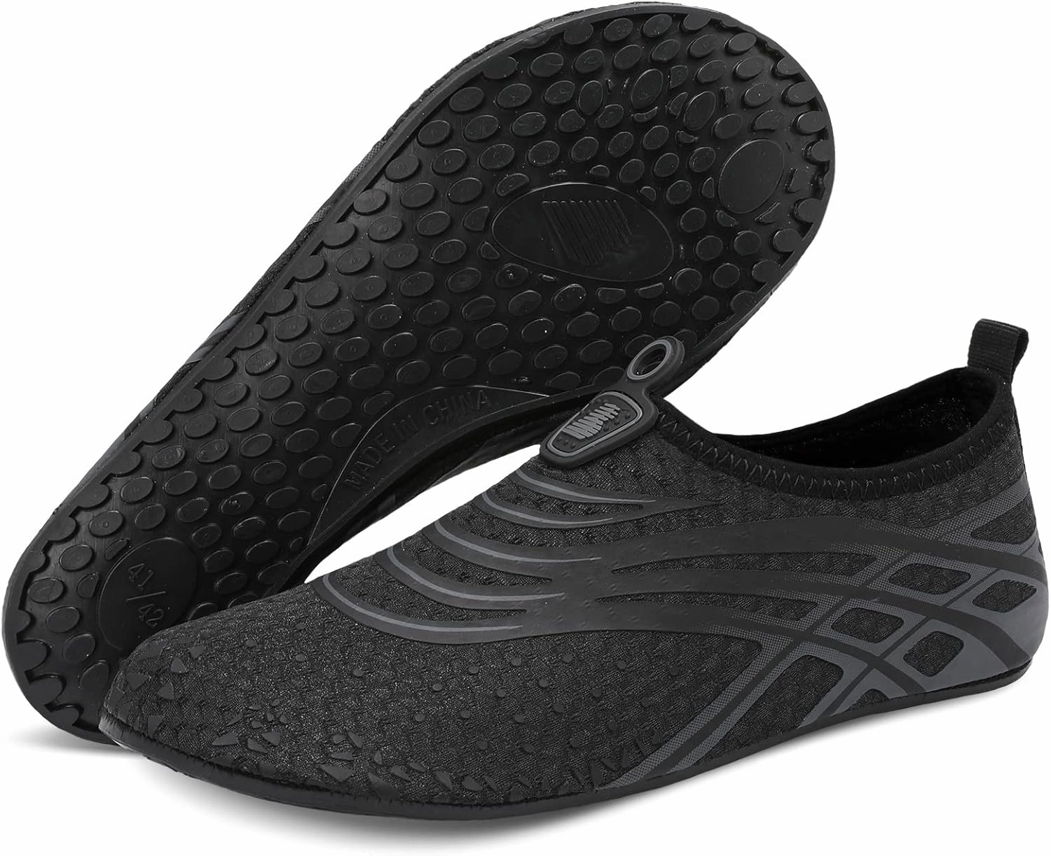 BARERUN Barefoot Water Shoes for Women Men Quick-Dry Aqua Socks for Swim Beach Pool Surf Yoga Boat Travel Non Slip Indoor Outdoor Walking Shoes