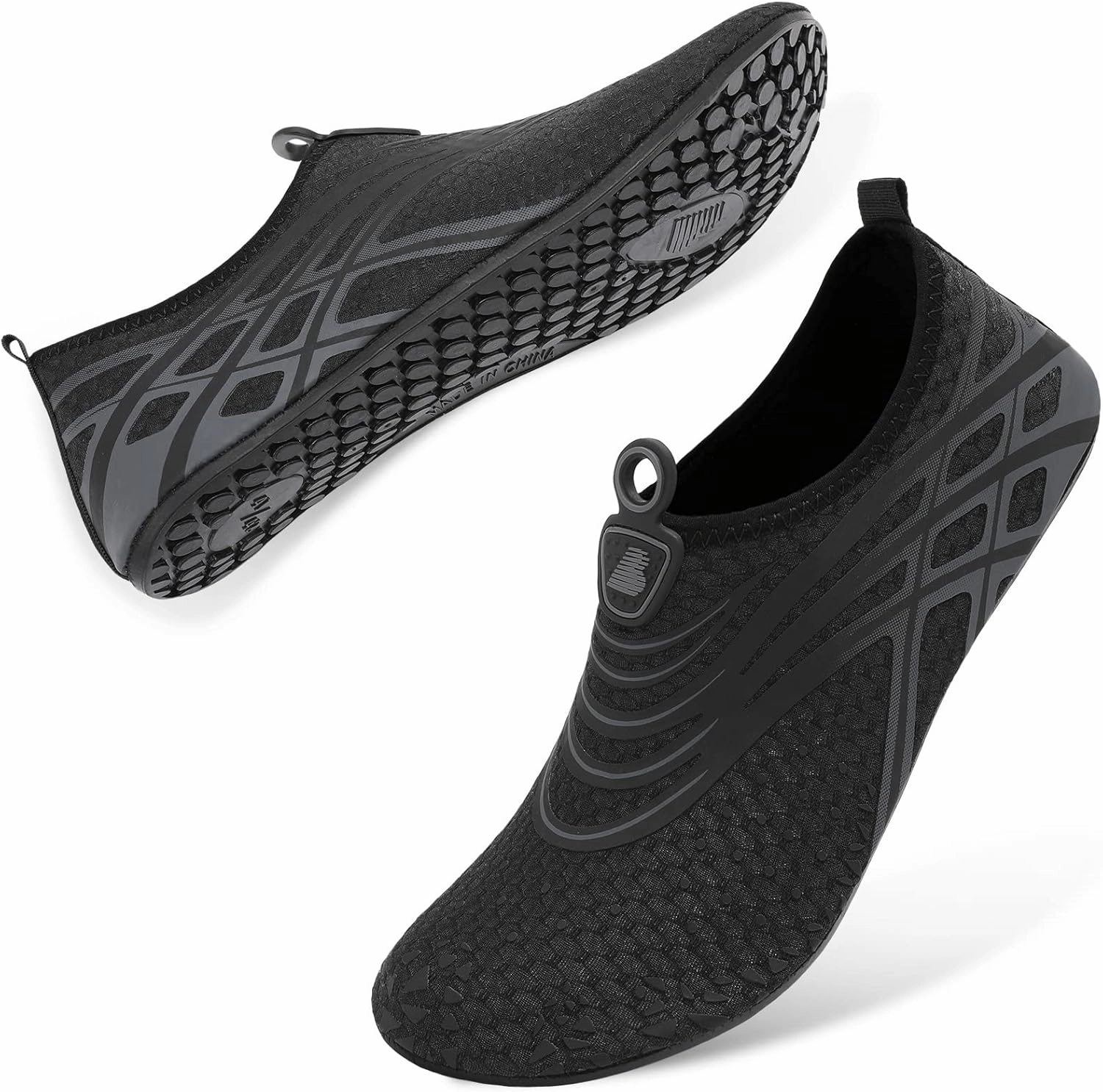 BARERUN Barefoot Water Shoes for Women Men Quick-Dry Aqua Socks for Swim Beach Pool Surf Yoga Boat Travel Non Slip Indoor Outdoor Walking Shoes