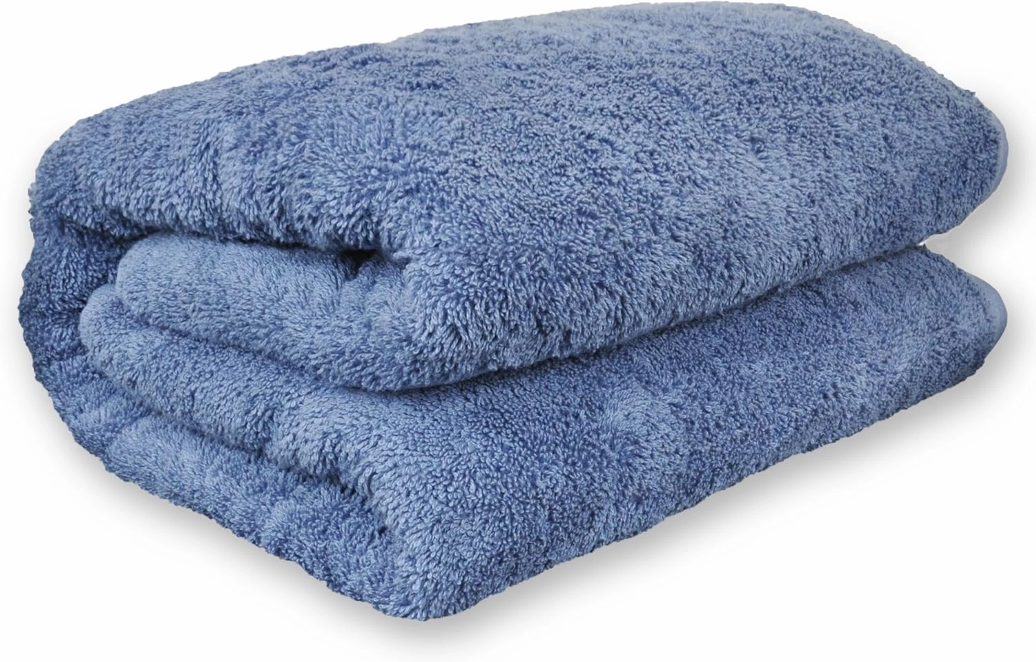 BC BARE COTTON Luxury Hotel & Spa Towel Turkish Cotton Oversized Bath Sheets - Wedgewood - (40x80 inches, Set of 1)