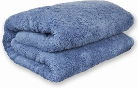 BC BARE COTTON Luxury Hotel & Spa Towel Turkish Cotton Oversized Bath Sheets - Wedgewood - (40x80 inches, Set of 1)