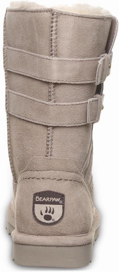 BEARPAW Women's Aurelia Boot | Women's Boot Classic Suede | Women's Pull On Boot | Comfortable Winter Boot | Multiple Colors & Sizes