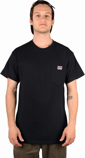 Ben Davis Men's Short Sleeve Heavyweight Pocket T-Shirt