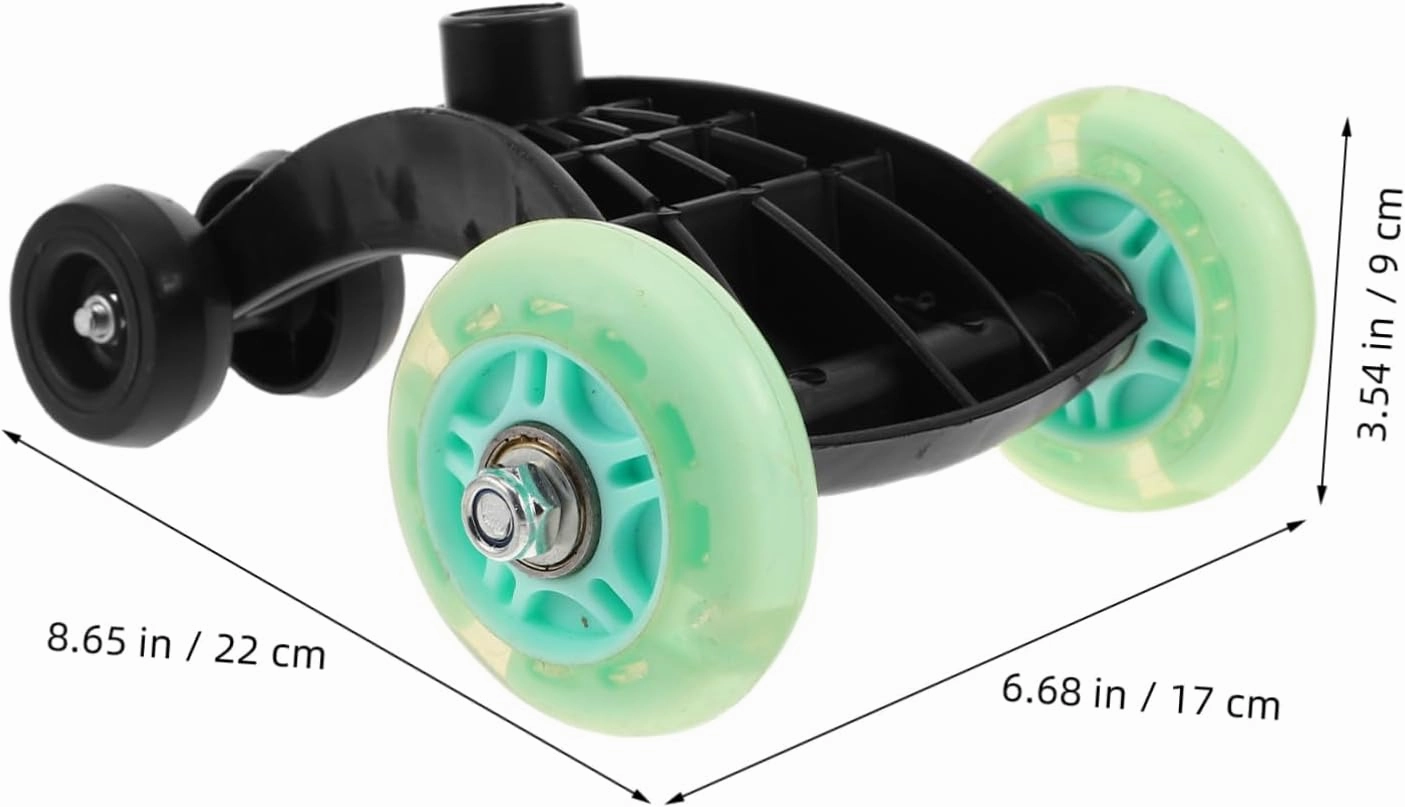 BESTonZON Twist Wheel for Car Replacement Flexible Silent Wheel for Ride Cars Quick Installation Safe Design for Outdoor Terrains and Effortless Maneuverability