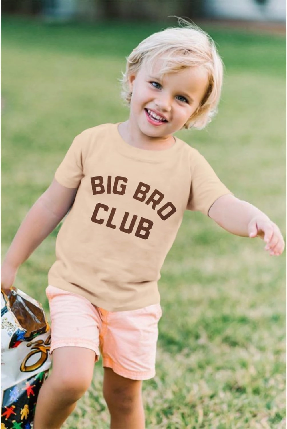 Big Brother Shirt Cool Big Bro Club T-Shirt Toddler Baby Boy Promoted to Big Brother Announcement Short Sleeve Tops