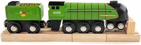 Bigjigs Rail Dwight D. Eisenhower 60008 Train - Wooden Train Replica