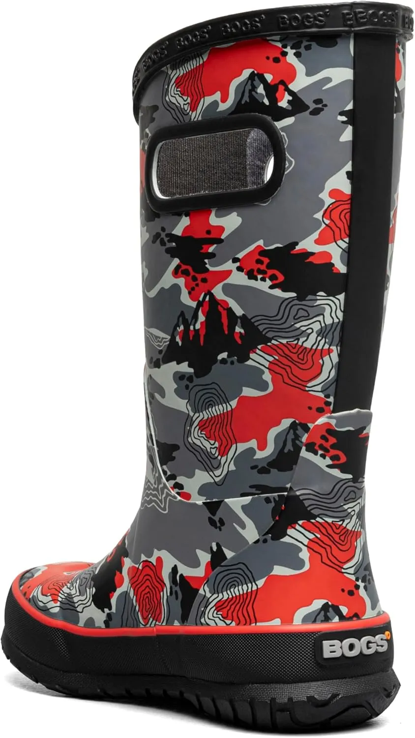 BOGS Rain Boots Topo Camo (Toddler/Little Kid/Big Kid)