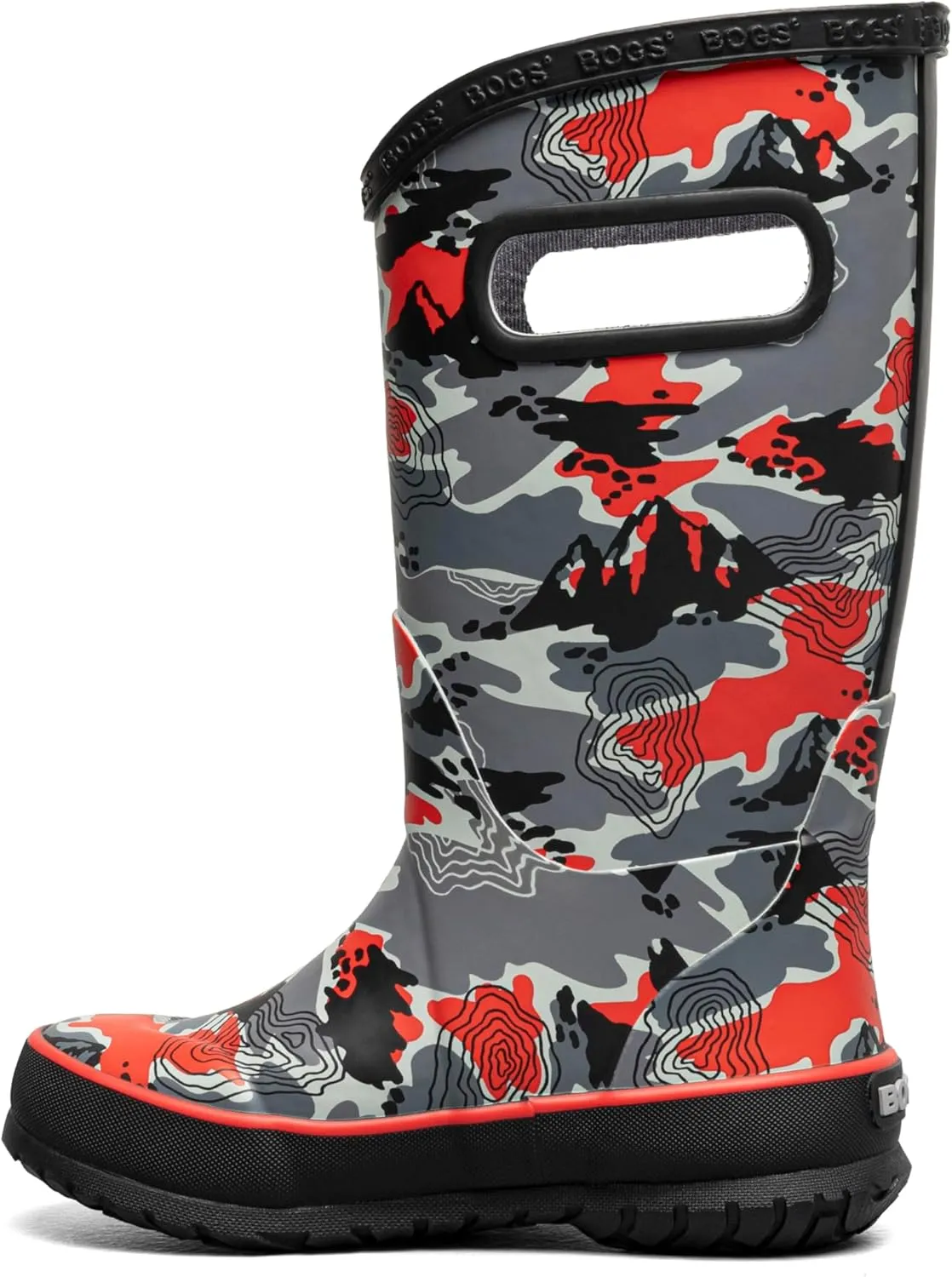 BOGS Rain Boots Topo Camo (Toddler/Little Kid/Big Kid)