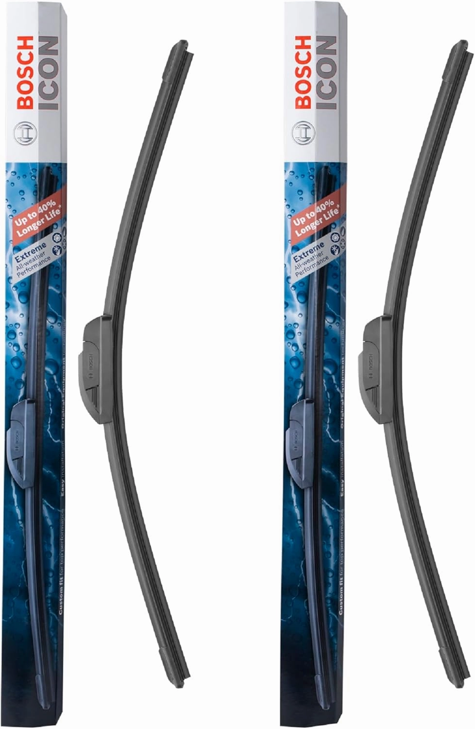 BOSCH 24OE20OE ICON Beam Wiper Blades - Driver and Passenger Side - Set of 2 Blades (24OE & 20OE)