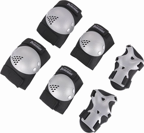 BOSONER Kids/Youth Knee Pads Elbow Pads Wrist Guards Set for 3-15 Years, Child Protective Gear Set for Roller Skates, Cycling, BMX Bike, Skateboard, Inline Skating, Scooter Riding Sports…
