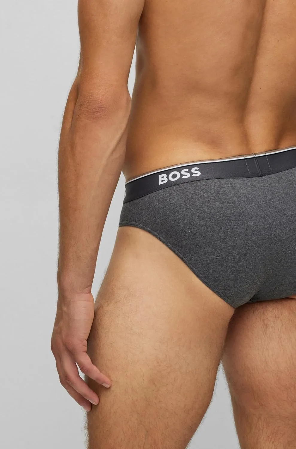 BOSS Men's 3-pack Classic Regular Fit Stretch Briefs