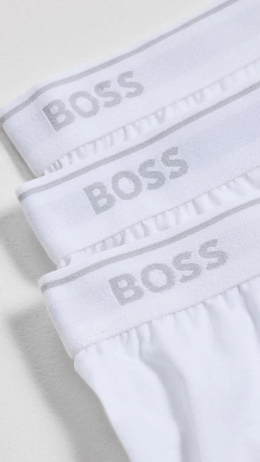 BOSS Men's Classic Cotton 3 Pack Boxer Briefs