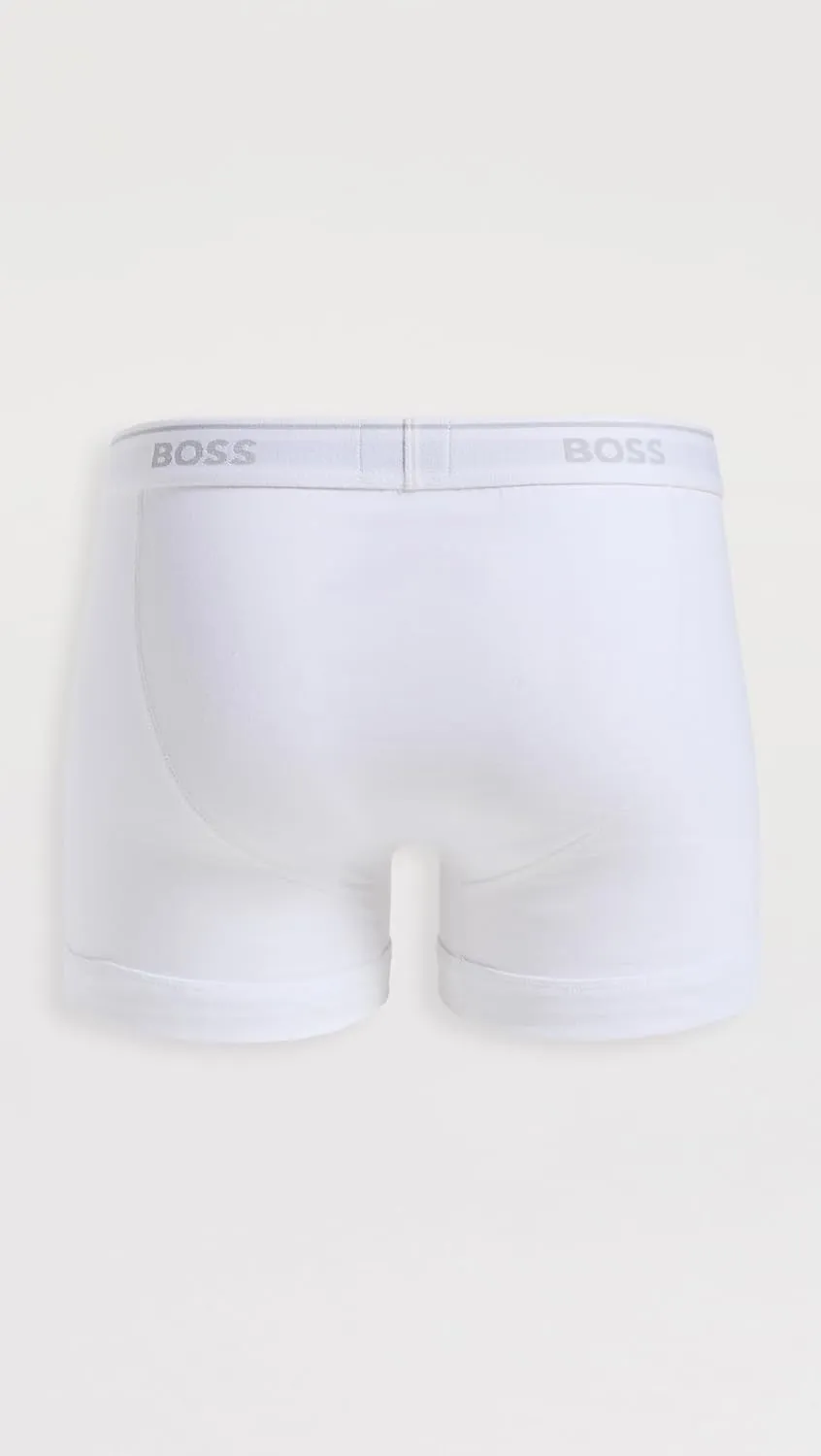BOSS Men's Classic Cotton 3 Pack Boxer Briefs