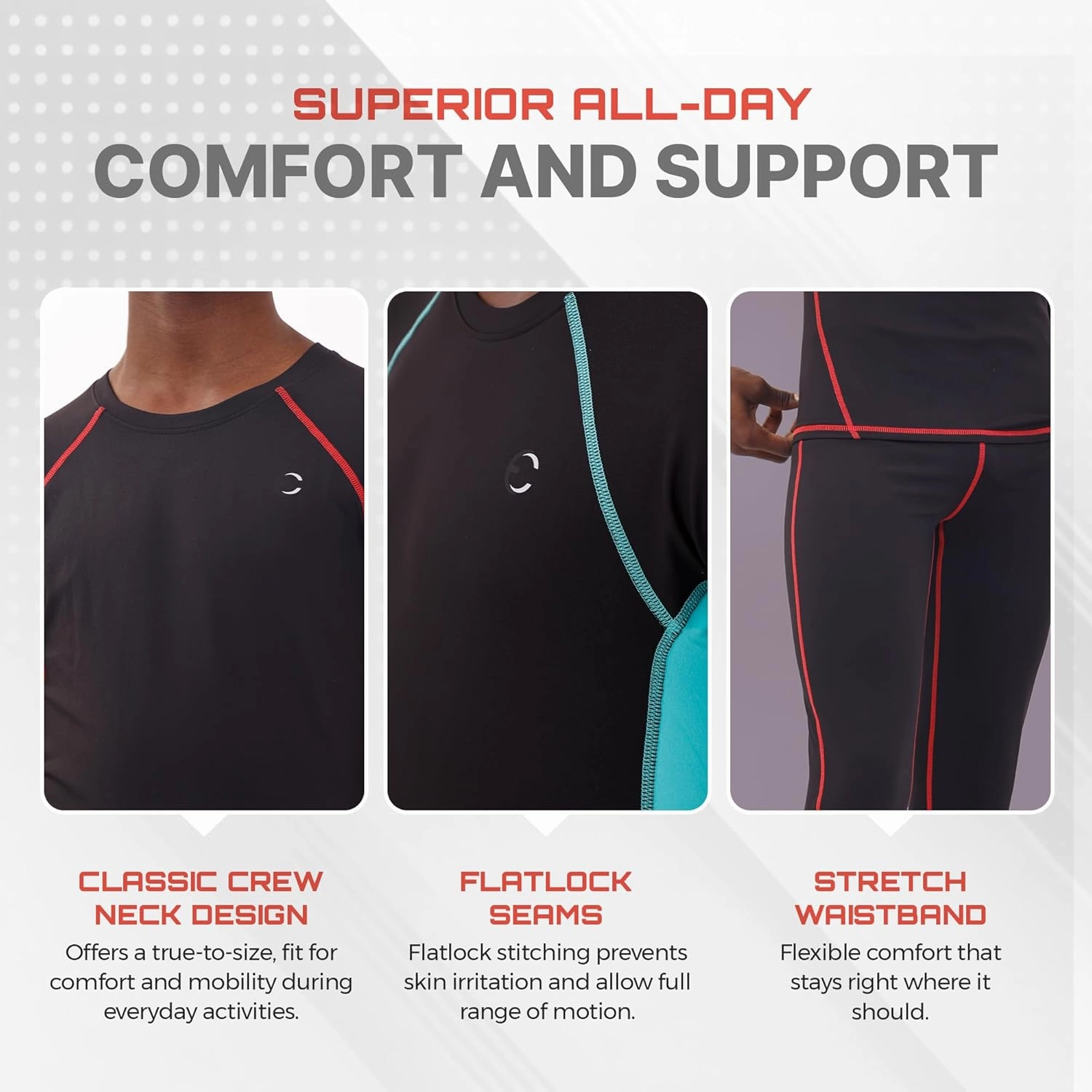Boys Compression Pants and Youth Athletic Shirts Set 4 Piece Base Layer Gear for Kids Sports, Football, Soccer